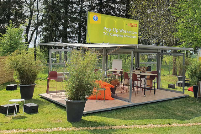 TCS Camping Solothurn Co-Working-Space